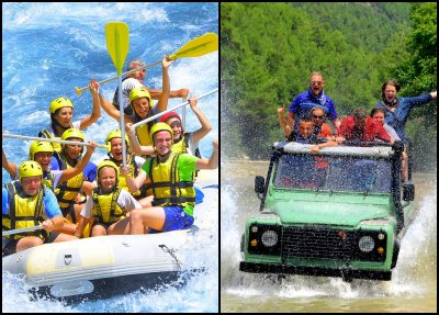 Belek Jeep Safari & Rafting Tour