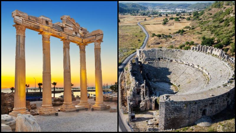 Perge, Side Und Aspendos